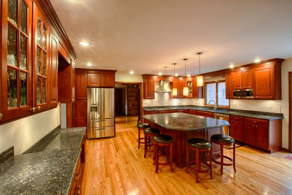 Cherry Kitchen Cabinet Repair in Floresville